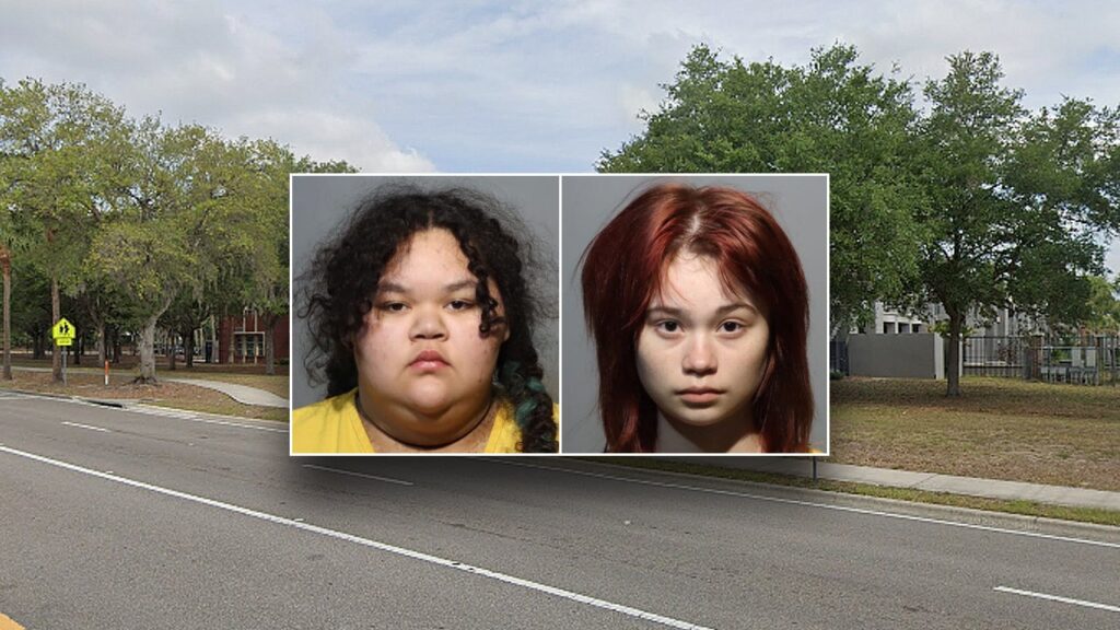 Teens accused of plotting twisted ‘blood ritual’ school killing giggle in cruiser about glam shot