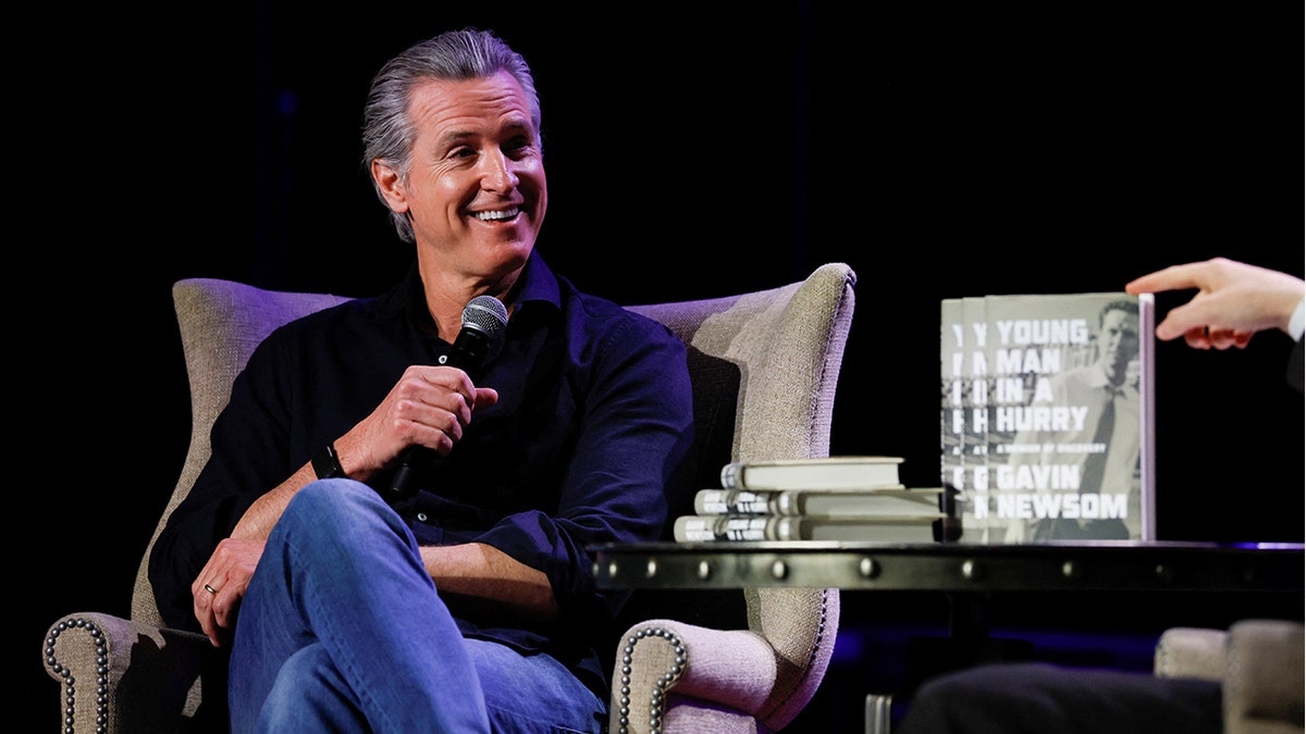 Gavin Newsom in New Hampshire