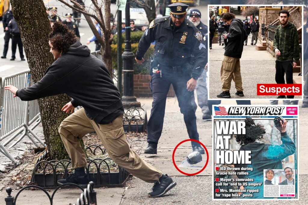 Devices hurled at Gracie Mansion protest determined to be highly dangerous IED capable of ‘serious injury or death’: NYPD