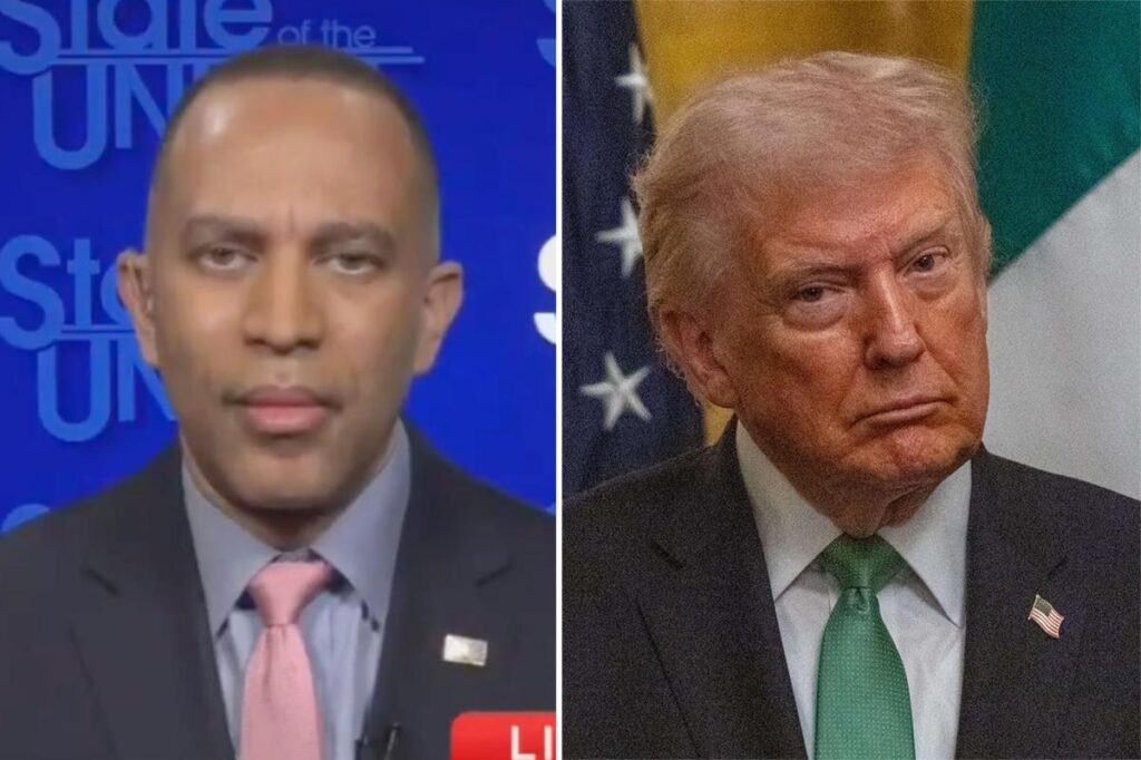 Hakeem Jeffries tells Trump to shut ‘his reckless mouth’ in response to prez blasting Dems Hakeem Jeffries tells Trump to shut ‘his reckless mouth’ in response to prez blasting Dems