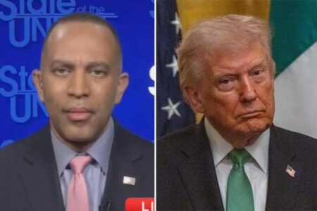Hakeem Jeffries tells Trump to shut ‘his reckless mouth’ in response to prez blasting Dems Hakeem Jeffries tells Trump to shut ‘his reckless mouth’ in response to prez blasting Dems