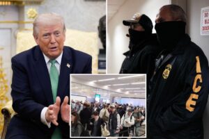 Trump deploying ICE to airports on Monday to ease crowded TSA lines — as NYC travelers face security line hell