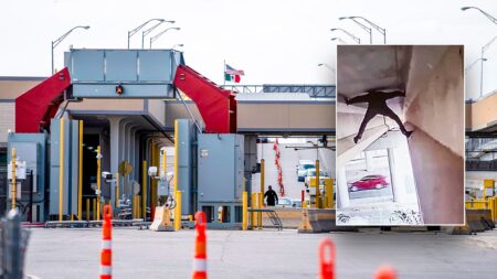 Mexican man attempts to cross illegally into US via underside of bridge