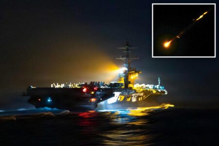 Iran says it fired missiles at USS Abraham Lincoln as Israel targets Tehran