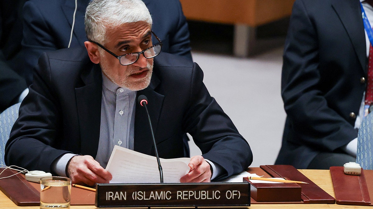 Iran's UN ambassador