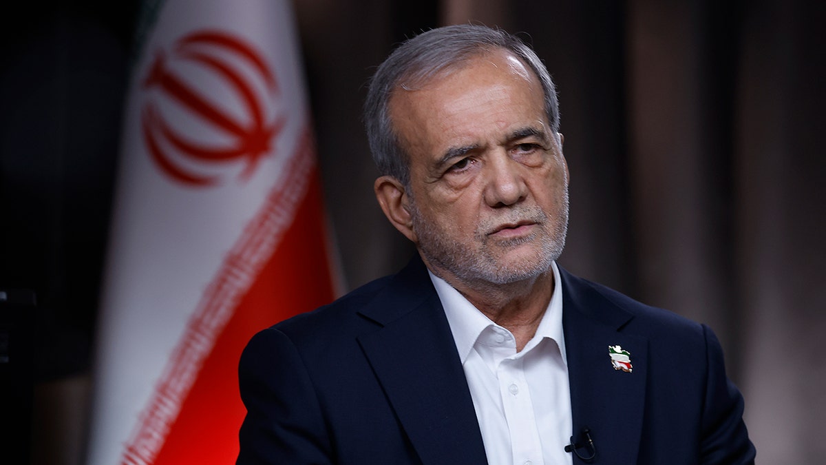 Iranian President Masoud Pezeshkian