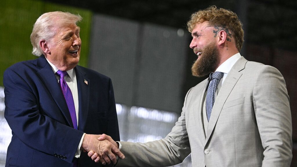 Boxer Jake Paul hints at future run for office in interview with Trump