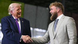 Boxer Jake Paul hints at future run for office in interview with Trump
