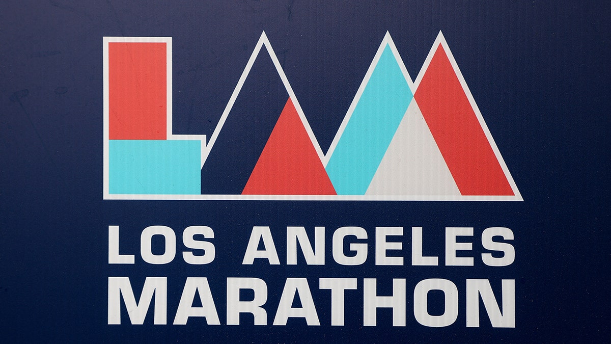 An LA Marathon logo