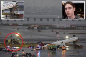 LaGuardia passengers describe ‘chaos’ before fatal crash, and recount pilot’s heroic final act that saved lives
