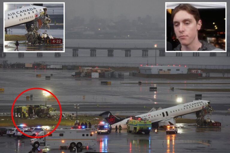 LaGuardia passengers describe ‘chaos’ before fatal crash, and recount pilot’s heroic final act that saved lives
