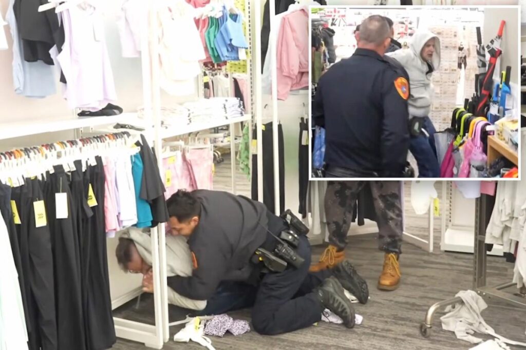Exclusive | Long Island man bites cop, calls mom and crawls through Target as ‘predator’ sting goes off rails: video