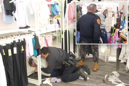 Exclusive | Long Island man bites cop, calls mom and crawls through Target as ‘predator’ sting goes off rails: video