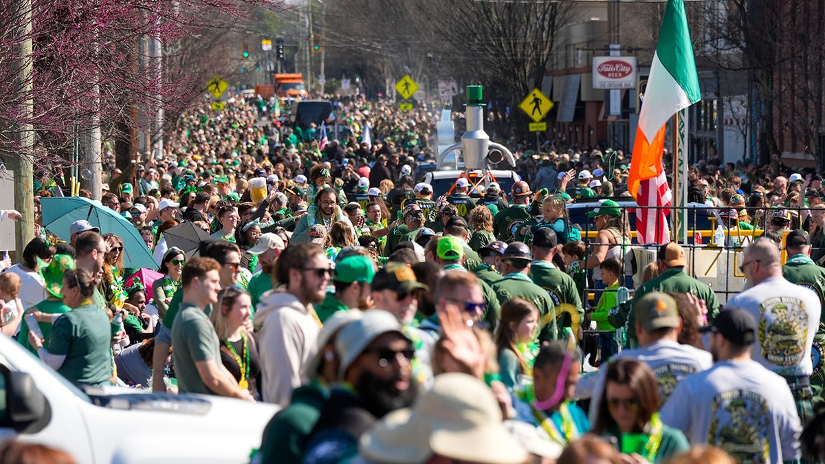 St. Patrick’s Day Parade in Louisville, Kentucky
