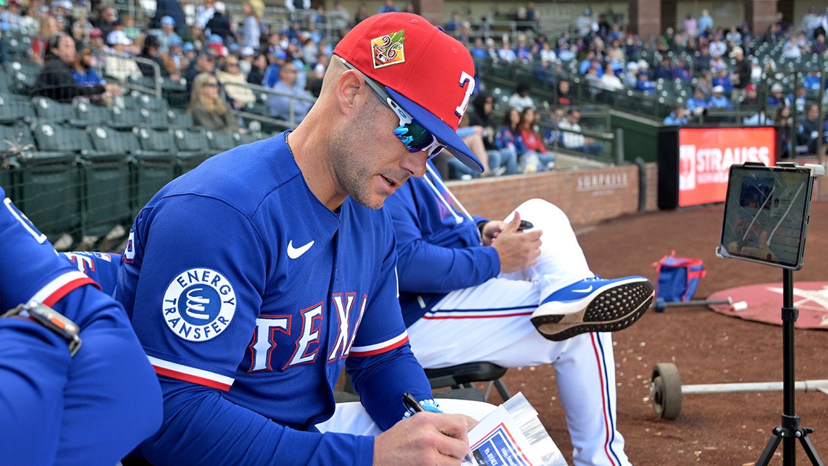 Skip Schumaker in spring training