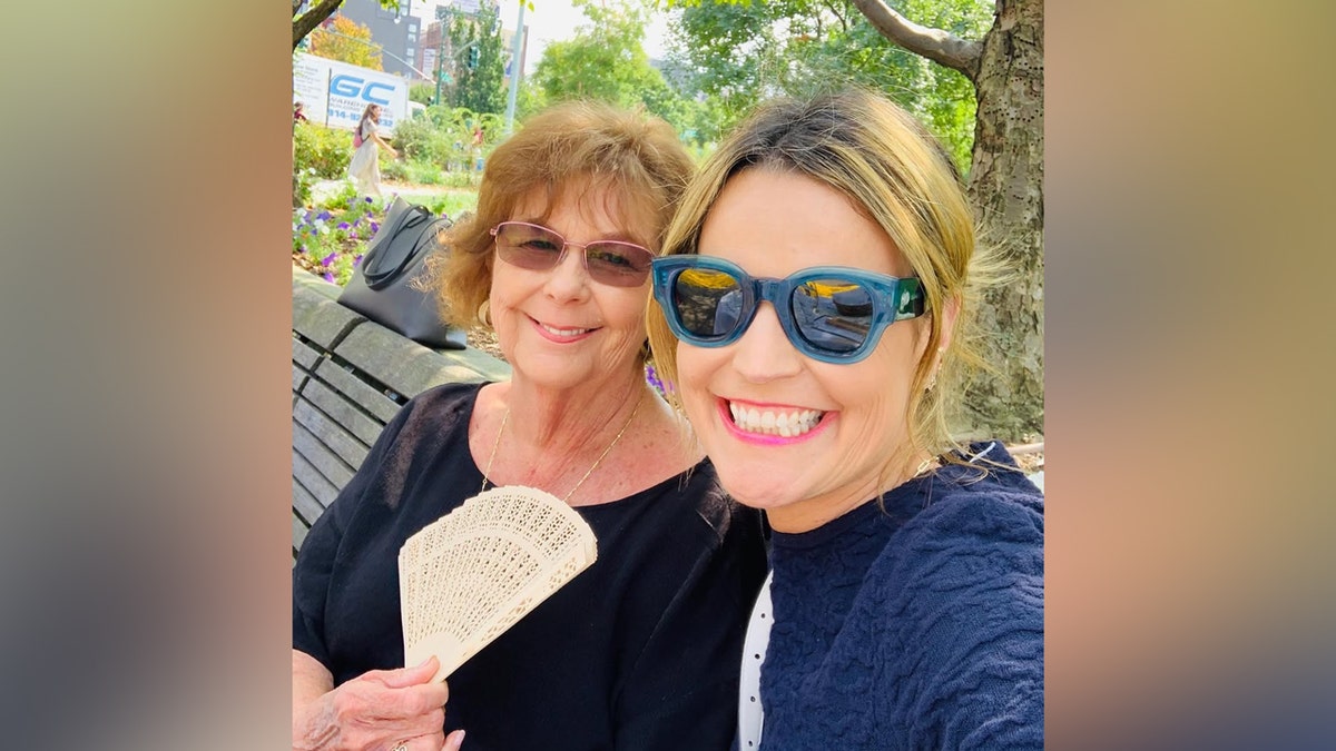 Savannah and Nancy Guthrie smiling