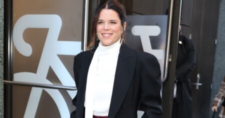 We Thought Neve Campbell’s Sneakers Were Designer, but They’re Secretly This 9 Pair