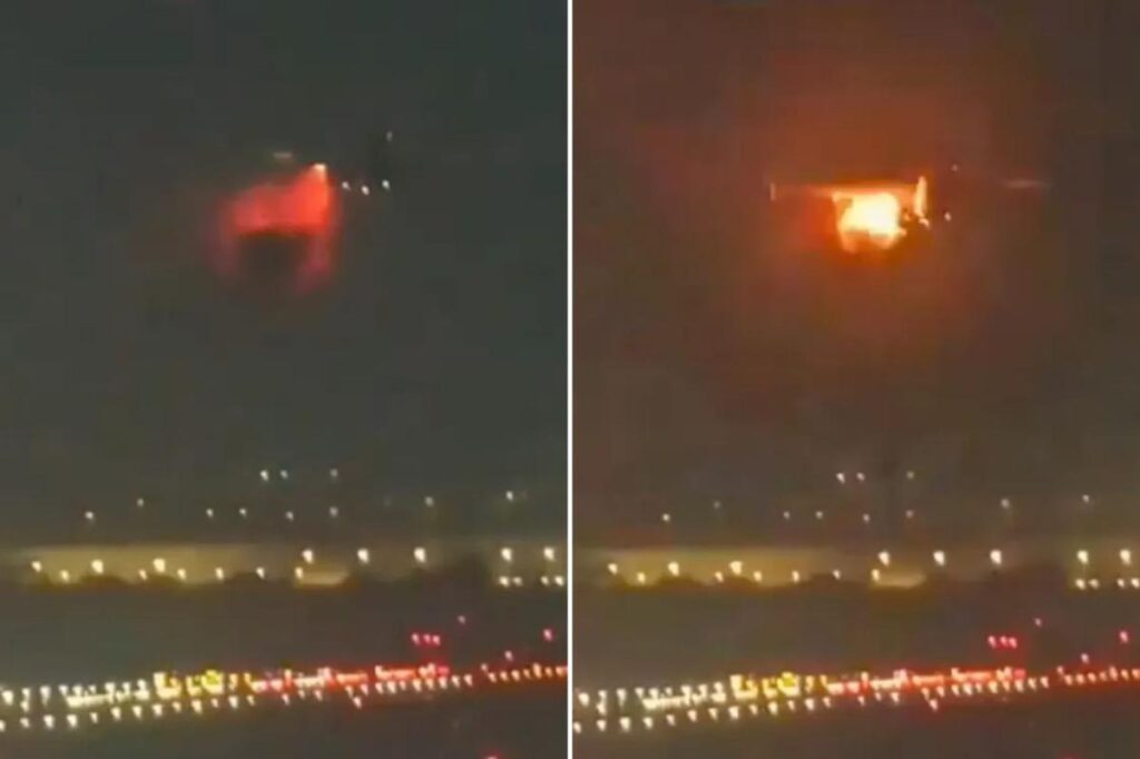 Delta flight’s engine explodes in heart-stopping video — forcing packed plane to make emergency landing Delta flight’s engine explodes in heart-stopping video — forcing packed plane to make emergency landing