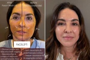 Exclusive | Astonishing image shows half-done facelift — as patients embrace new awake surgery trend