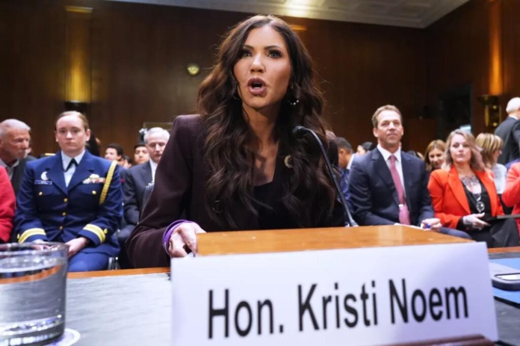 The moment at Kristi Noem’s Senate hearing that likely got her fired as secretary of Homeland Security