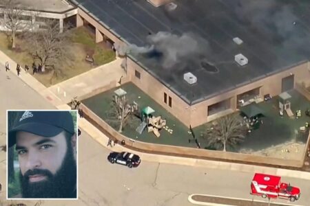 Michigan synagogue attacker’s ex-wife told local 911 dispatchers he was ‘mentally unstable’ before incident