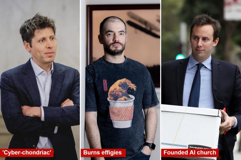 Burning effigies, doomsday prepping and ‘cyber-chondriacs’: The wacky beliefs of the tech elite shaping global society Burning effigies, doomsday prepping and ‘cyber-chondriacs’: The wacky beliefs of the tech elite shaping global society