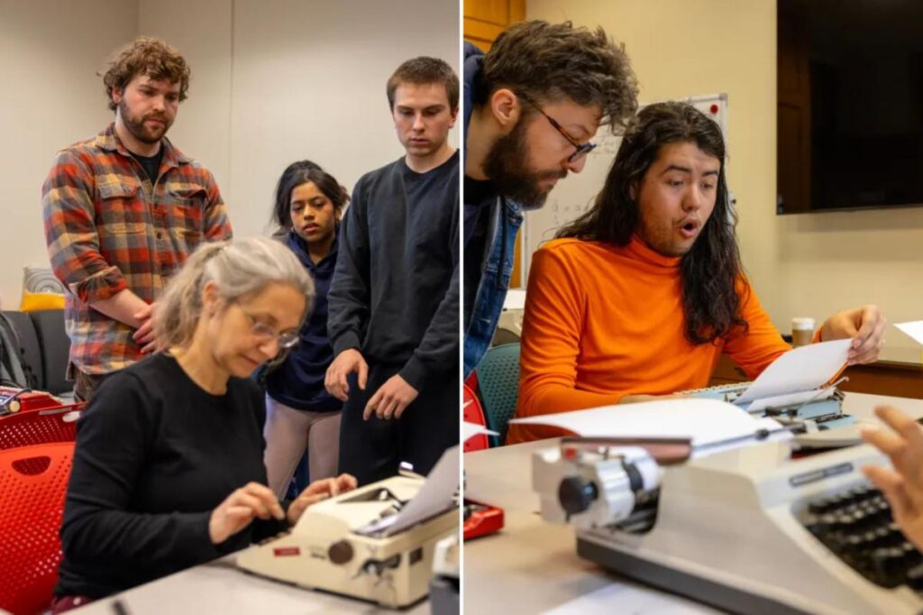 Ivy League teacher makes students use typewriters to fight against AI-written work Ivy League teacher makes students use typewriters to fight against AI-written work