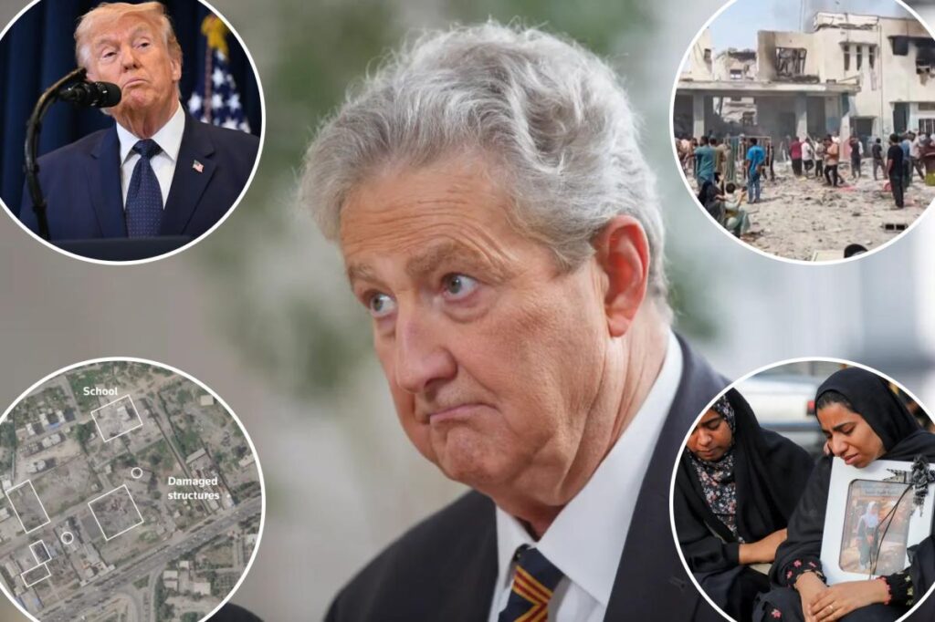 Sen. John Kennedy apologizes for Iran school strike after Trump suggests enemy misfire