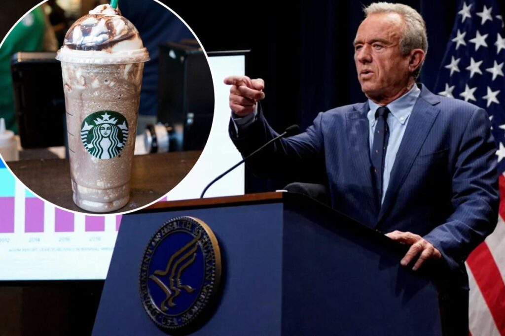 RFK Jr. has declared war on Dunkin’ and Starbucks — here’s how much sugar their drinks really have