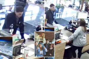 Chilling video shows Bryan Kohberger talking Idaho college murders with DMV worker — as he changed his license plate days after tragedy
