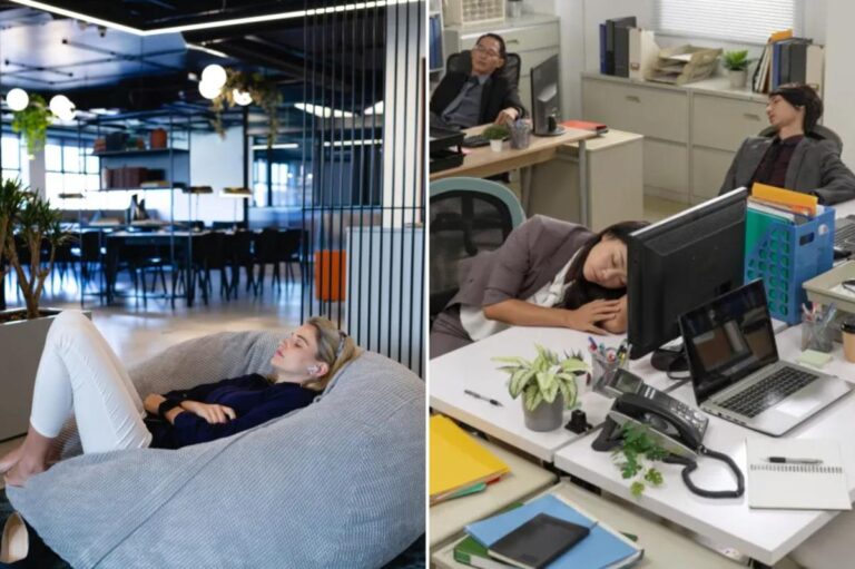 Gen Z employees can’t bear the 9-5 grind — so they’re using lunch breaks to nap or ‘crash out’ in bizarre places throughout NYC Gen Z employees can’t bear the 9-5 grind — so they’re using lunch breaks to nap or ‘crash out’ in bizarre places throughout NYC
