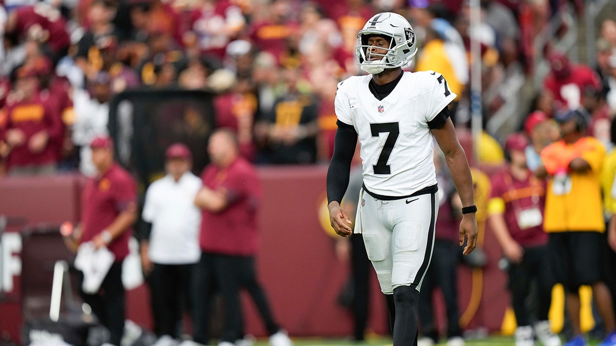 Geno Smith frustrated