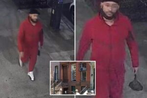 Crimson-clad clown flings shredded Quran at NYC mosque, smears feces on building: cops
