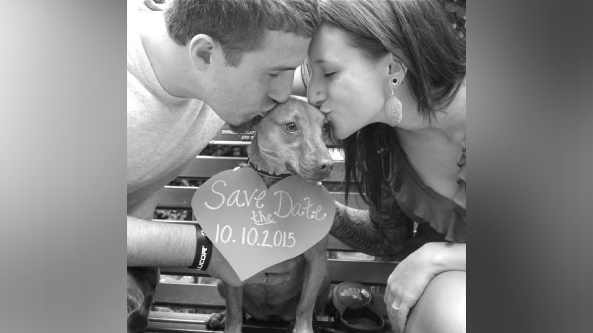 Rachel Long and Kyle Long