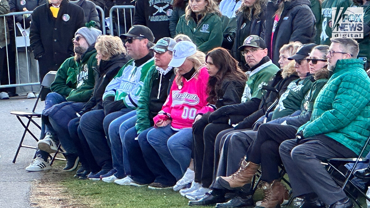 Tom, Jessica and Madelon Gorman at Sheridan gorman vigil