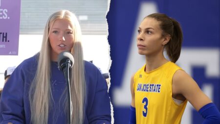 Former SJSU volleyball star opens up on living with trans teammate without knowing athlete’s biological sex Former SJSU volleyball star opens up on living with trans teammate without knowing athlete’s biological sex