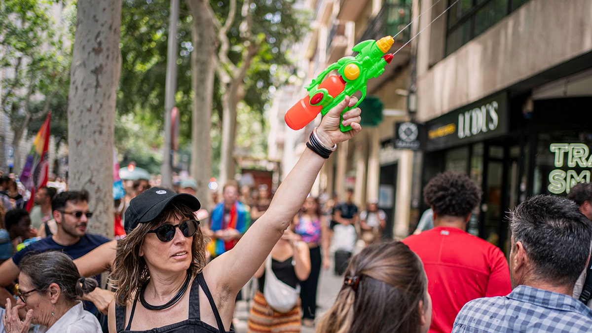 Barcelona citizens held a large protest last summer, with some spraying tourists with water guns to register dismay at their presence. 