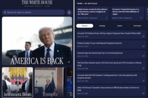 Trump White House launches own app after cryptic social media teases Trump White House launches own app after cryptic social media teases