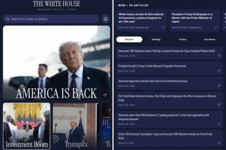 Trump White House launches own app after cryptic social media teases Trump White House launches own app after cryptic social media teases
