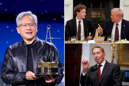 Trump names Mark Zuckerberg, Jensen Huang, Larry Ellison to tech council that will weigh in on AI