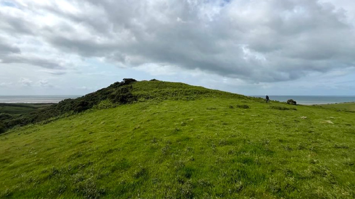View of King's Mound in Cumbria