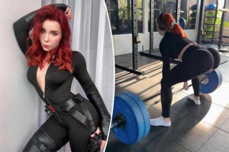 Superhero cosplayer spends 4 hours in the gym every day to transform into a ‘fantasy vixen’ — male fans ‘lap it up’