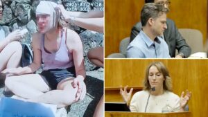 Doctor’s bloodied wife seen in bodycam after screaming for help from husband’s alleged attack Doctor’s bloodied wife seen in bodycam after screaming for help from husband’s alleged attack