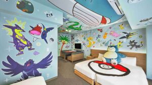 See inside this Japanese hotel brand’s expanded Pokémon room range