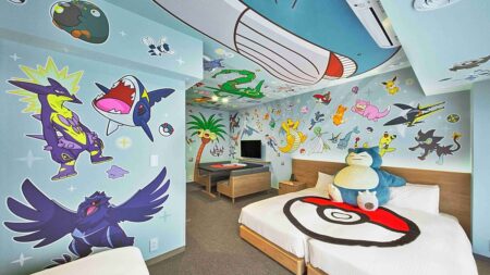 See inside this Japanese hotel brand’s expanded Pokémon room range