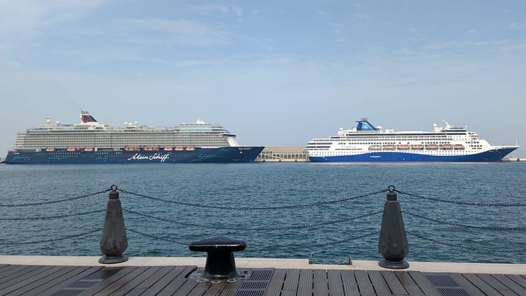 Stranded cruise ships on way to Europe after passing Strait of Hormuz