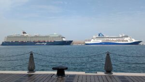 Stranded cruise ships on way to Europe after passing Strait of Hormuz
