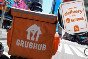 Your GrubHub courier might not actually work for GrubHub — so the company can avoid paying minimum wage