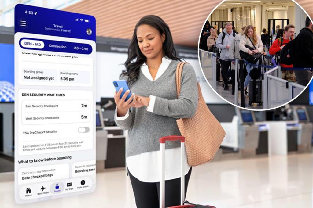 United Airlines now tracks TSA wait times for first time ever in app upgrade