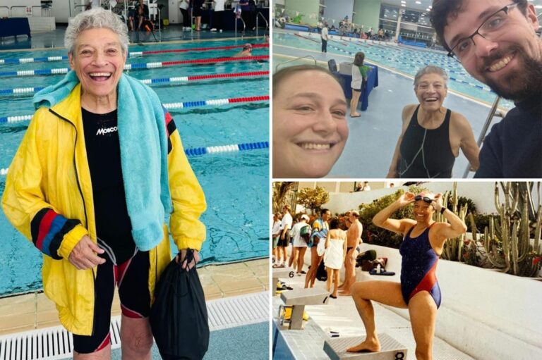 95-year-old swimmer’s workouts stun experts as she defies aging, shows others how to stay strong 95-year-old swimmer’s workouts stun experts as she defies aging, shows others how to stay strong
